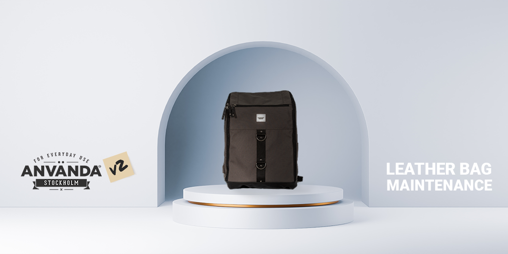 Anvanda is easy to clean leather bag