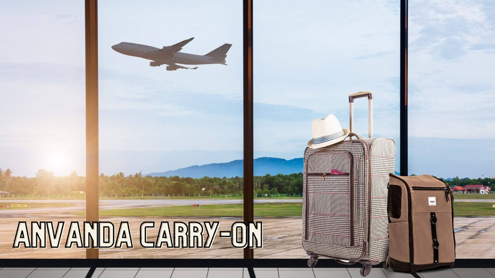 Use Your Anvanda as a Carry-on Bag When Traveling
