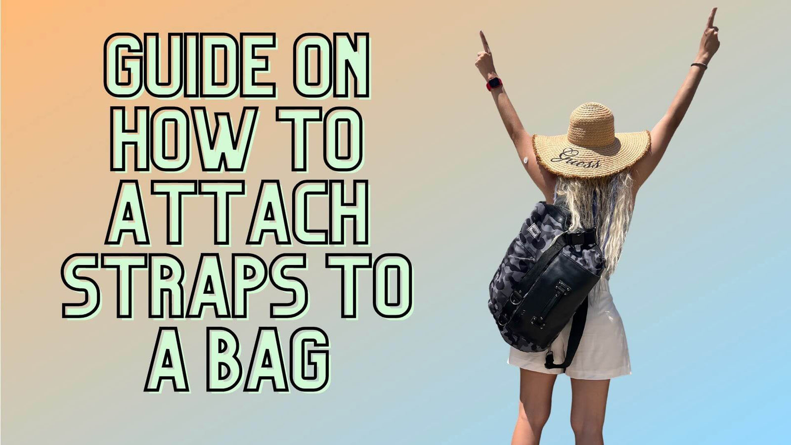 Simple Guide on How To Attach Straps To A Great F*cking Anvanda Bag