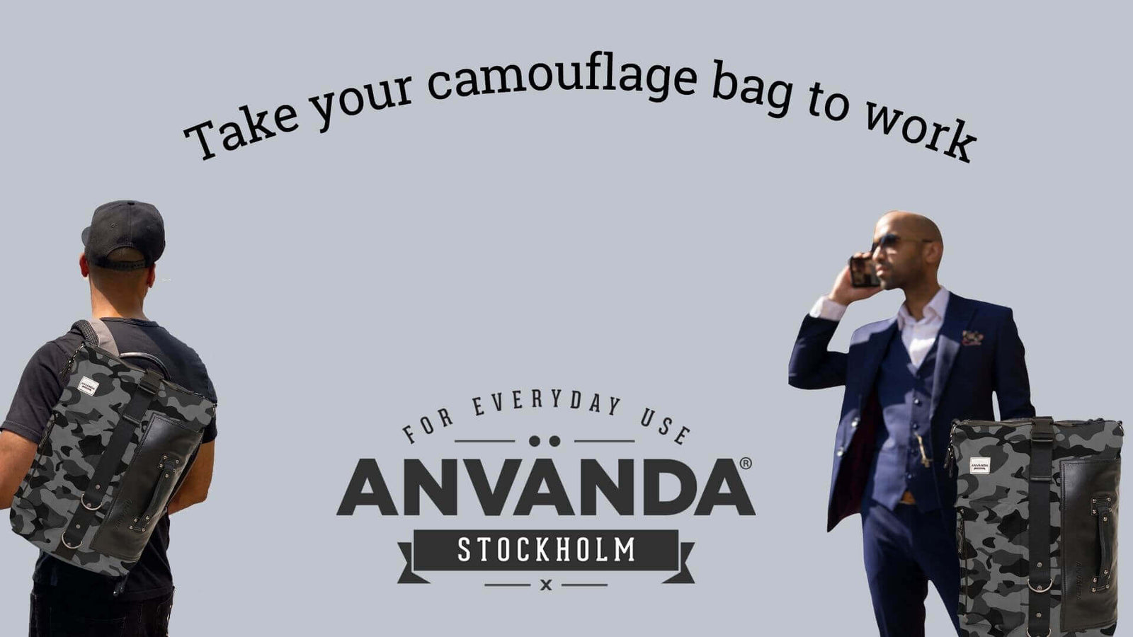 How to Carry the Camouflage Bag to Work