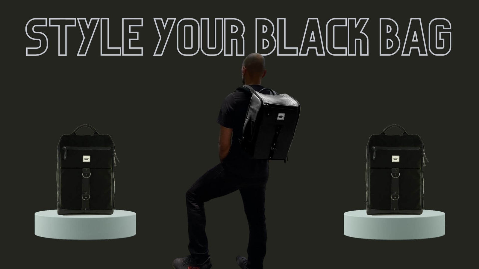 How to Style Your Black Anvanda Bag?
