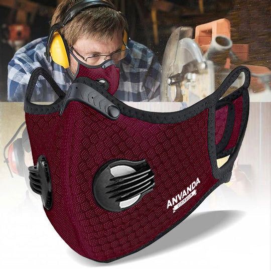 Använda KN95 Sports Mask w/Bonus