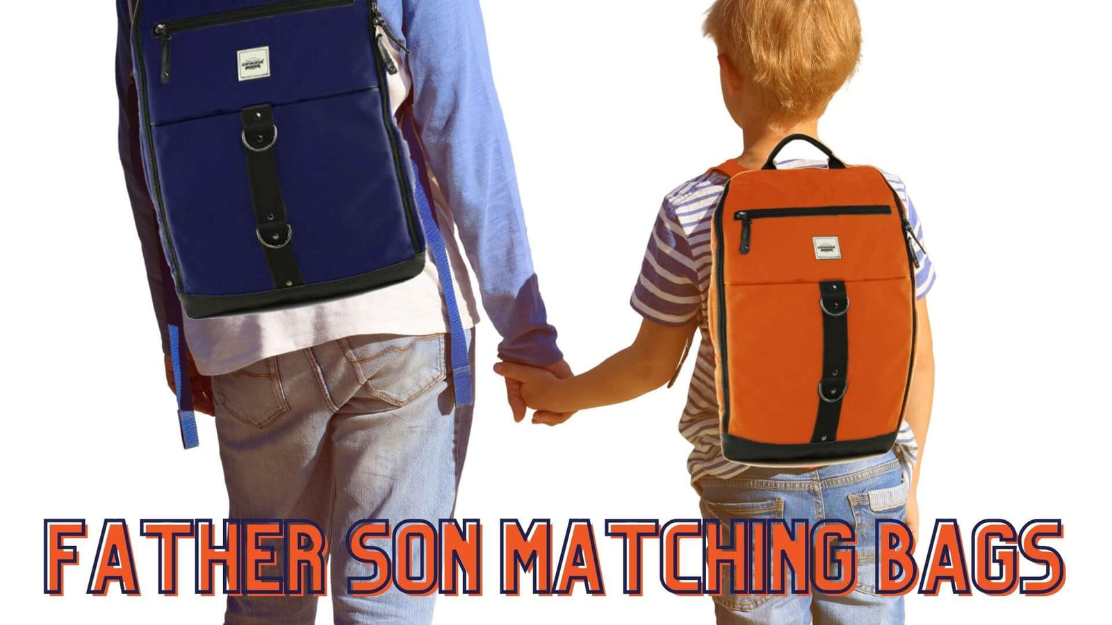 Father and Son Matching Bags