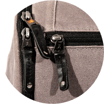 Top-Shelf YKK Zippers