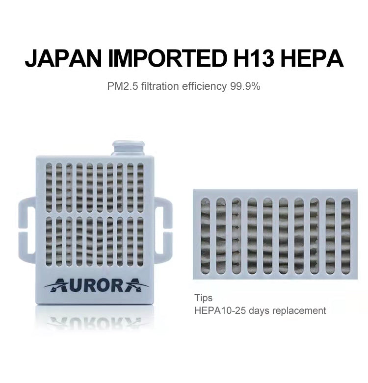 Aurora Rechargeable Electrical Air Purifying Respirator + Bonus