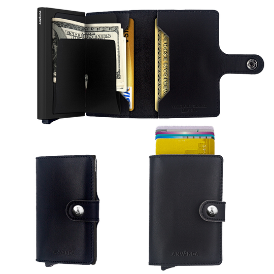 Använda Leather Wallet