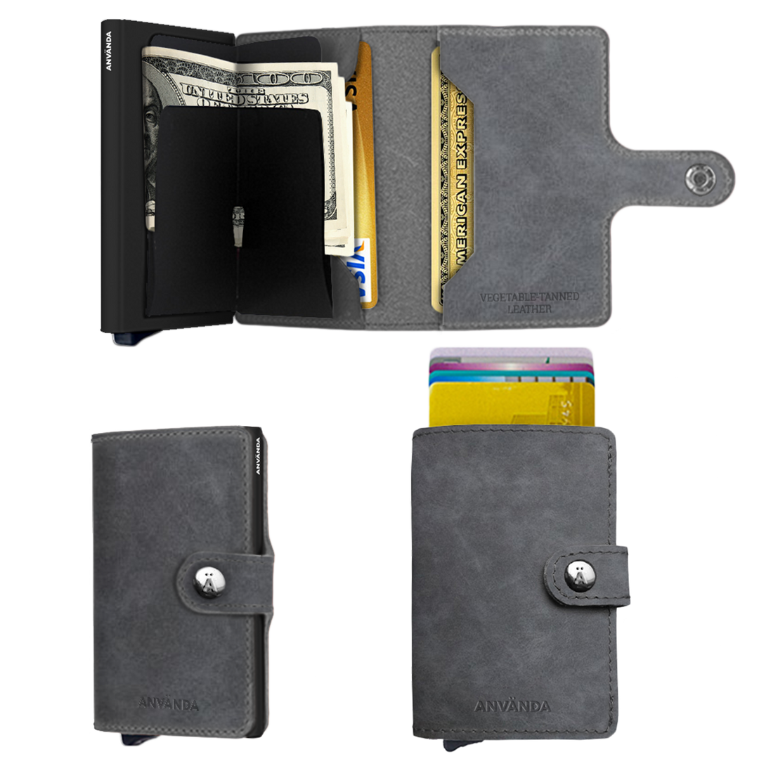 Använda Leather Wallet