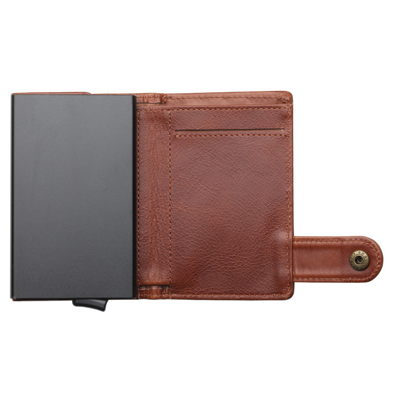 Använda Leather Euro Wallet