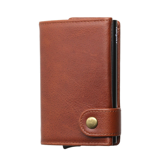 Använda Leather Euro Wallet