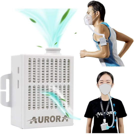 Aurora Rechargeable Electrical Air Purifying Respirator + Bonus