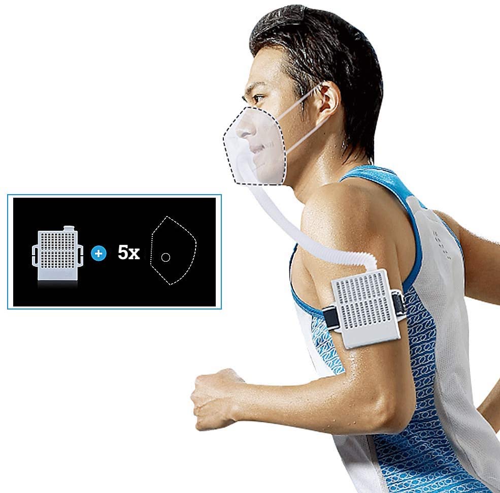 Aurora Rechargeable Electrical Air Purifying Respirator + Bonus