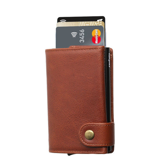 Använda Leather Euro Wallet