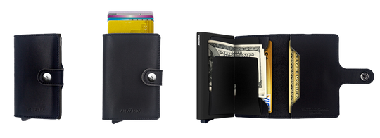 Använda Leather Wallet