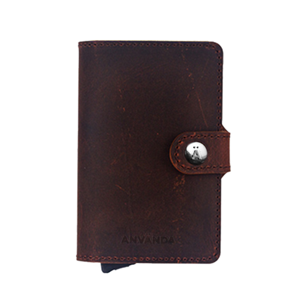 Använda Leather Wallet