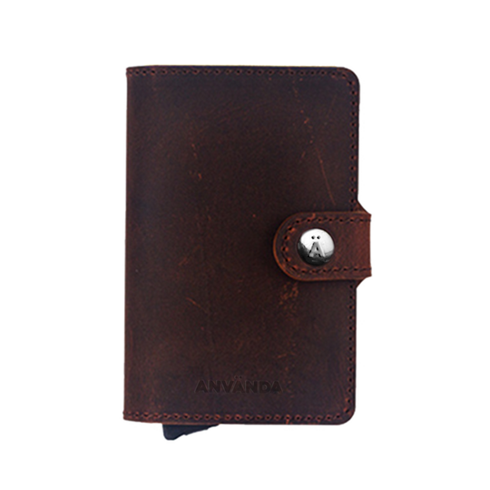 Använda Leather Wallet