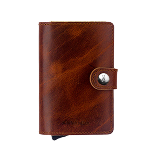 Använda Leather Wallet